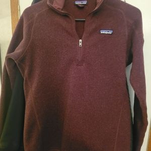 patagonia 3/4 zip jacket